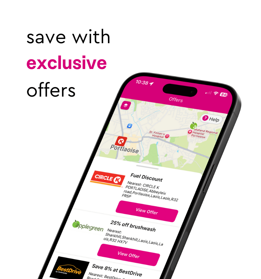 Payzone mobile app offers screen displayed on a phone
