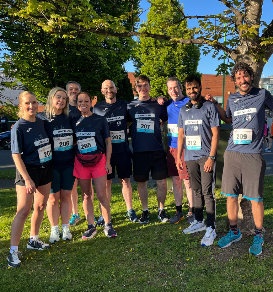 Payzone staff enjoying team building excercise