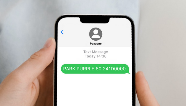 Coach parking SMS other networks